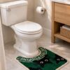 etsy-4580826901-02 Funny Cat Bathroom Rug, Black Cat Toilet Mat, Polyester Tufted (24x20 in)